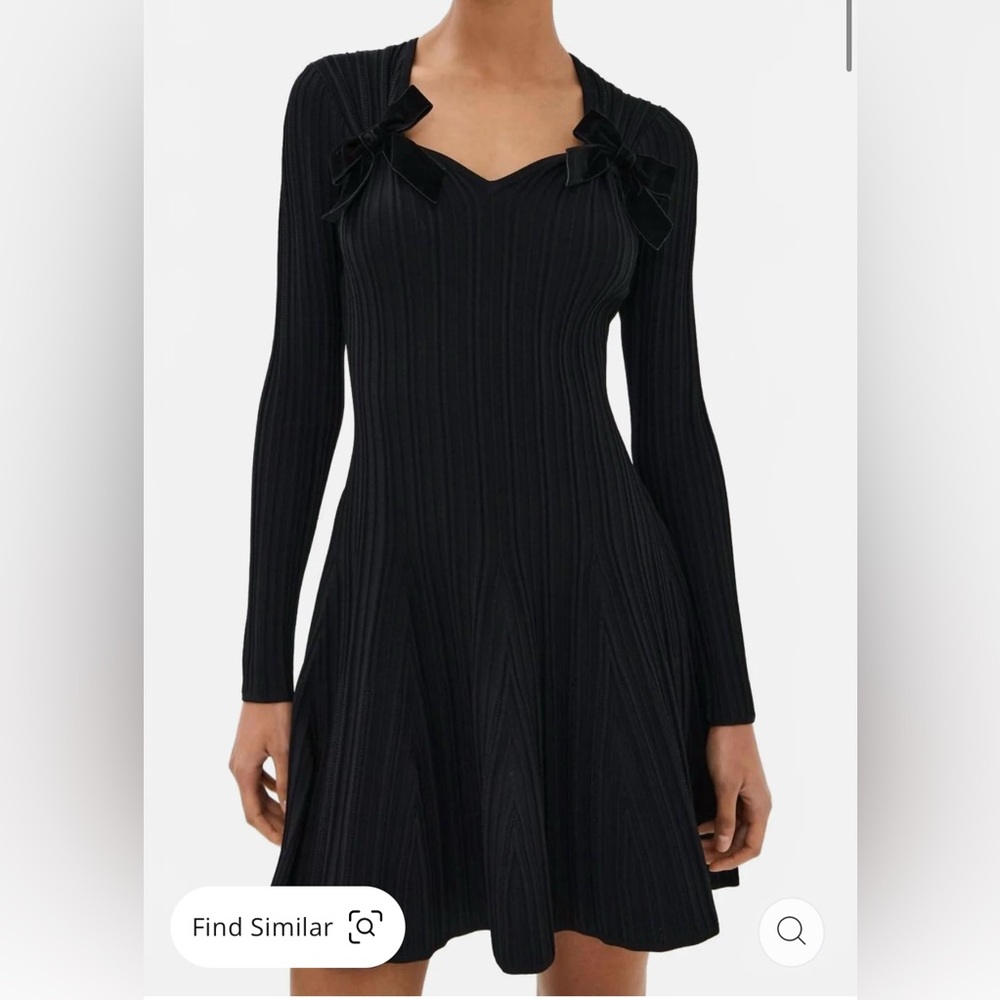 Shoshanna Paris Dress, Black, Small